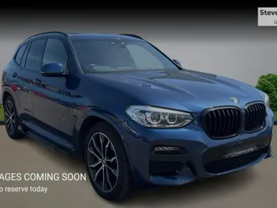 Used BMW X3 M Sport 2021 Blue SUV