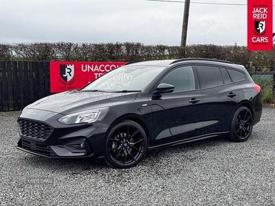 Black Used 2021 Ford Focus ST-Line Estate | £13,850 (Fair price)