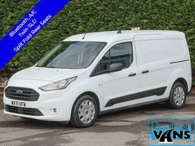 Used Ford Transit Trend 120 HP (88 kW) 2021 Frozen white Van