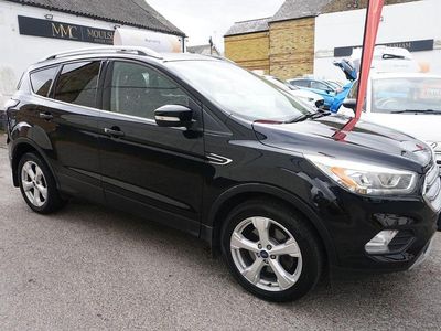 Used Ford Kuga Titanium 150 HP (110 kW) 2017 Black SUV