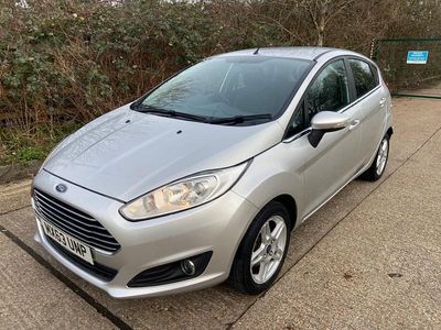 Used Ford Fiesta Zetec 2013 Silver Hatchback