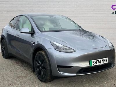 Grey Used 2025 Tesla Model Y Long Range RWD SUV | £36,480 (Expensive)