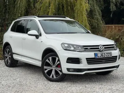 Używany VW Touareg R-line 245 KM (180 kW) 2013 Biały SUV