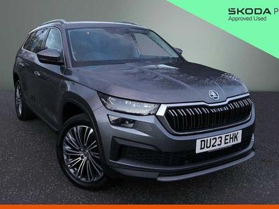 Used Skoda Kodiaq SE L Executive 110 HP (80 kW) 2023 Graphite grey metallic SUV