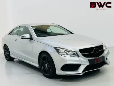 Used Mercedes E250 AMG 204 HP (150 kW) 2014 Silver Coupe