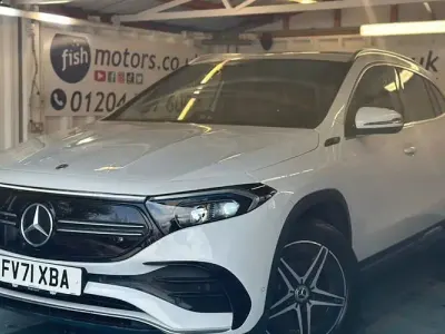 Used Mercedes EQA250 AMG line 139 kW (190 HP) 2022 White SUV