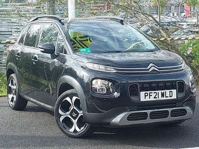 Begagnad Citroën C3 PureTech 2021 Svart Halvkombi