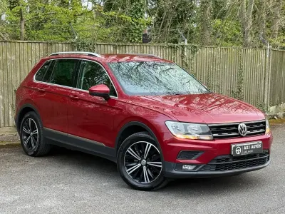 Used VW Tiguan SE 150 HP (110 kW) 2017 Red SUV