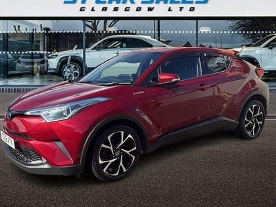 Second-hand Toyota C-HR Design 122 CP (89 kW) 2018 Roșu SUV