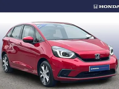 Used Honda Jazz Hybrid 109 HP (80 kW) 2021 Red Hatchback