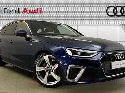 Blue Used 2023 Audi A4 S-Line Estate | £23,197 (Good price)