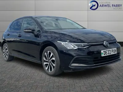 Used VW Golf VIII Active 150 HP (110 kW) 2022 Black Hatchback