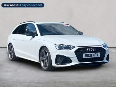 Used Audi A4 Black Edition 336 HP (247 kW) 2021 White Estate