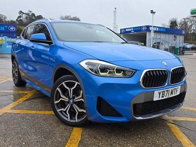 Begagnad BMW X2 M Sport 220 HK (161 kW) 2021 Blå SUV