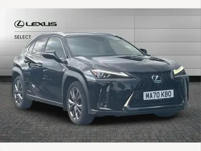 Used Lexus UX 250h Sport Line 184 HP (135 kW) 2020 Black SUV