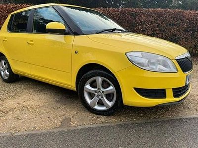 Used Skoda Fabia SE 105 HP (77 kW) 2012 Yellow Hatchback