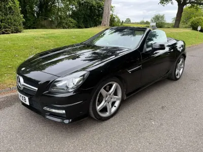 Used Mercedes SLK350 AMG 2014 Black Cabriolet