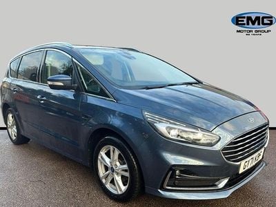 Used Ford S-MAX Titanium 190 HP (139 kW) 2022 Blue MPV