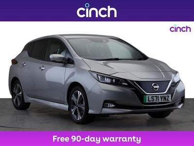 Silver Used 2021 Nissan Leaf Tekna Hatchback | £9,849 (Fair price)