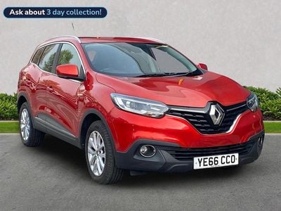 Used Renault Kadjar Dynamique 110 HP (80 kW) 2016 Red  SUV