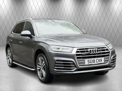 Used Audi Q5 S-Line 190 HP (139 kW) 2018 Grey SUV