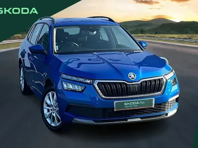 Used Skoda Kamiq SE 85 HP (62 kW) 2020 Blue SUV