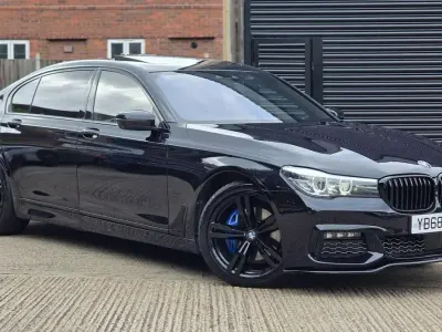 Used BMW 730L M Sport 2018 Black Sedan