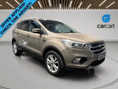 Used Ford Kuga Titanium 150 HP (110 kW) 2018 Silver SUV