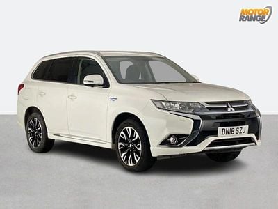 Used Mitsubishi Outlander P-HEV 2018 White Estate