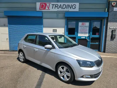 Used Skoda Fabia SE L 60 HP (44 kW) 2015 Silver Hatchback