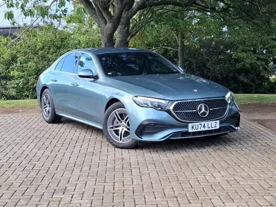 Used Mercedes E200 AMG line 204 HP (150 kW) 2025 Silver Sedan