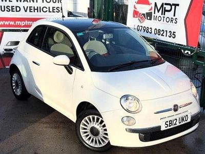 Used Fiat 500 Lounge 69 HP (50 kW) 2012 White Hatchback