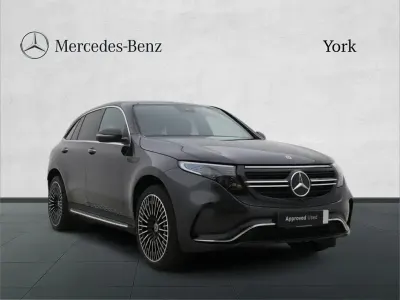 Used Mercedes EQC400 AMG Line Premium 300 kW (408 HP) 2022 Grey SUV