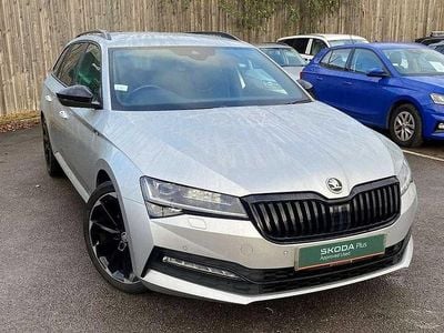 Silver Used 2023 Skoda Superb SportlinePlus Estate | £23,670 (Fair price)