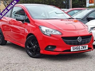 Used Vauxhall Corsa Edition 90 HP (66 kW) 2016 Red Hatchback