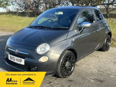 Usado Fiat 500 69 HP (50 kW) 2011 Preto Citadino
