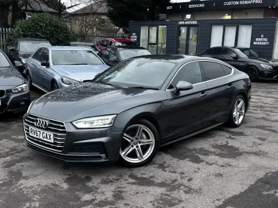 Usado Audi A5 Sportback S-Line 2017 Cinzento Citadino