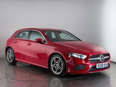Red Used 2019 Mercedes A180 AMG Line Premium Hatchback | £16,600 (Fair price)