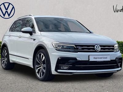 Used VW Tiguan R-line 150 HP (110 kW) 2018 White SUV