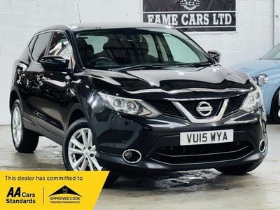 Used Nissan Qashqai Acenta+ 110 HP (80 kW) 2015 Black SUV