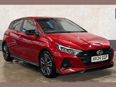 Red Used 2024 Hyundai i20 N Line Hatchback | £16,772 (Fair price)
