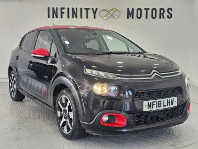 Used Citroën C3 Flair 82 HP (60 kW) 2018 Black Hatchback