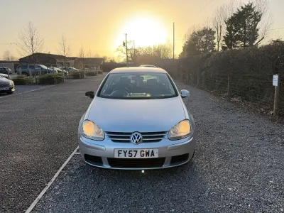 Used VW Golf V Match 105 HP (77 kW) 2007 Silver Hatchback