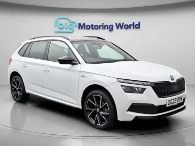 Used Skoda Kamiq Monte Carlo 150 HP (110 kW) 2023 White SUV