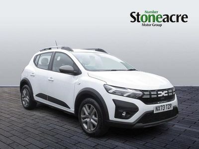 Used Dacia Sandero Expression 100 HP (73 kW) 2023 White Hatchback