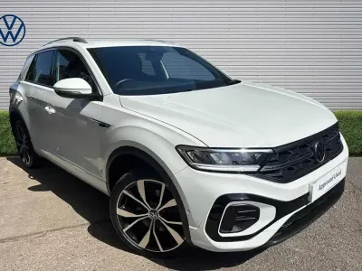 Used VW T-Roc R-line 150 HP (110 kW) 2023 White SUV