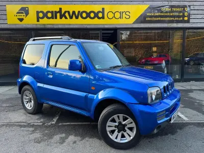 Used Suzuki Jimny SZ4 85 HP (62 kW) 2013 Blue SUV