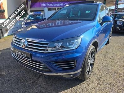 Used VW Touareg R-line 262 HP (192 kW) 2015 Blue SUV