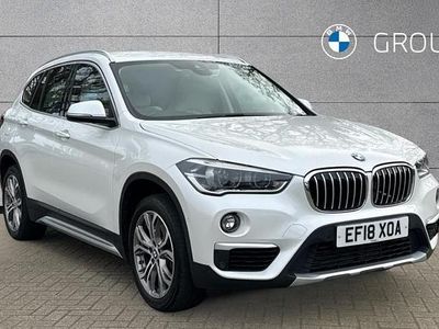 Used BMW X1 xLine 192 HP (141 kW) 2018 White SUV