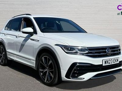 Used VW Tiguan R-line 150 HP (110 kW) 2023 White SUV